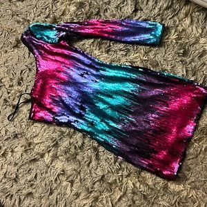 Charlotte Russe one shoulder dress